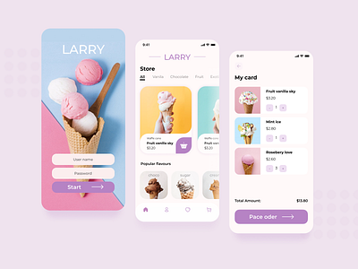 Ice cream app