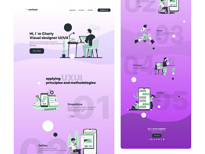 Figma Folio app branding card design figma graphic design illustration learning logo portfolio ui user interface ux design