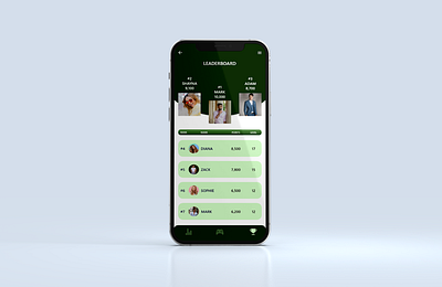 Leaderboard dailyui design ui