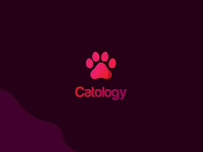 Cat foot print logo (Catology) 2d logo brand identity branding business logo cat logo catology company logo design fahadmeerx graphic design logo logo maker logodesign minimal logo vector