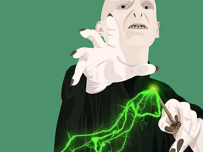 Voldemort design illustration vector