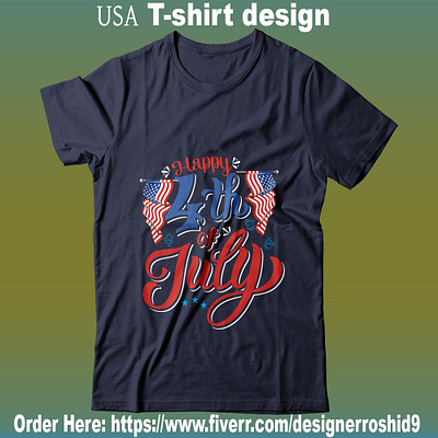 happy 4th of july usa independent t-shirt design 4th july amazon t shirts design branding design graphic design illustration lady t shirt logo motion graphics t shirt t shirt design t shirt illustration t shirt mockup usa