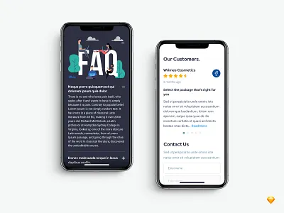 GetViral - Exploring FAQs and Reviews customer experience customer reviews daily ui design faq frequently asked questions help homepage illustration interface layout mobile modern reviews ui design ux design web design