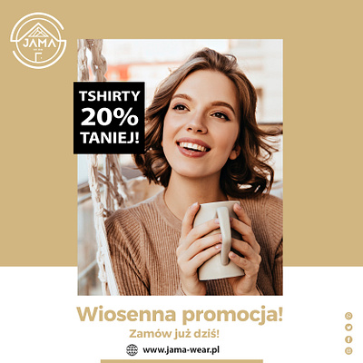 Jama - Social Media Promo branding illustration logo typography