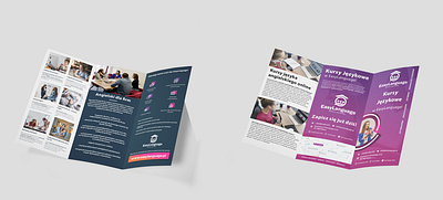 Easy Language - Leaflet Design design logo
