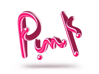 Pink is Pink 🌸 3d branding design illustration ios mobile application logo minimal mobile app typo typography ui ui design user interface user interface design