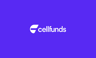 Cellfunds banking branding design graphic design logo minimal mobile money startup