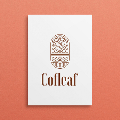 COFLEAF Logo Design Project branding design illustration instagram post instagram post design logo typography ui ux vector