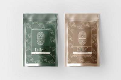 COFLEAF BLENDED COFFEE PACKAGING DESIGN PROJECT branding design graphic design illustration instagram post logo motion graphics vector