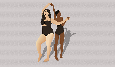 Body Positivity design graphic design illustration vector