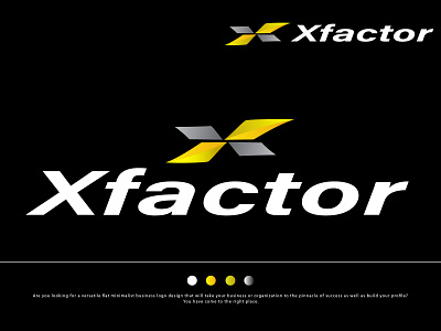 X factor Modern Logo - Brand Identity brand identity branding design graphic graphic design illustration logo logo and branding logo folio logo trends 2021 modern logo motion graphics x factor x factor logo x modern logo x wordmark logo