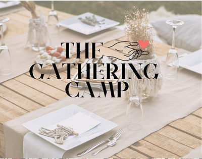 Full Identity Branding-The Gathering Camp brand design brand identity brand identity design branding design graphic design icon logo logo design minimal social media assets social media marketing