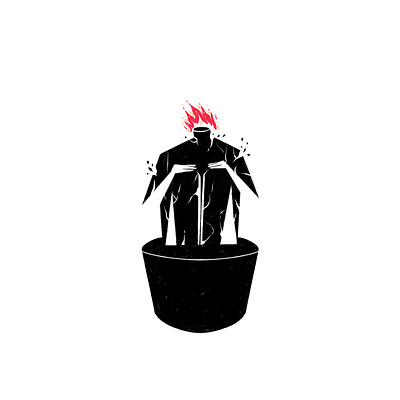 Imploding the mirage design illustration symbolism symbols