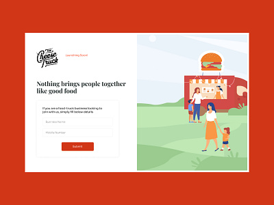 The Cheese Truck burger cart cheese food food cart sri lanka submarine taste ui web design