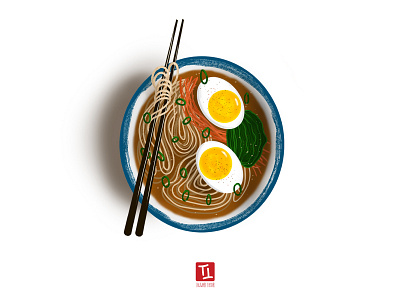 Ramen illustration branding design graphic design icon illstra illustration logo minimal typography ui vector