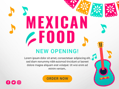 Mexican Food restaurant menu template food menu mexican restaurant