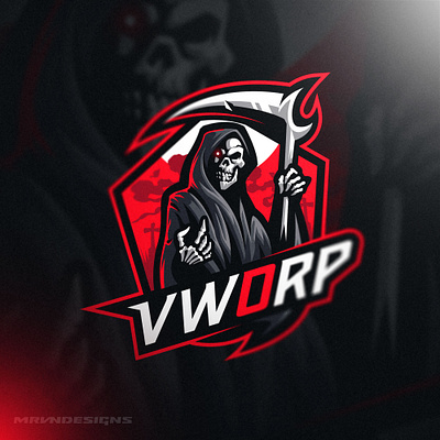 VWORP branding cool design esports gaming logo illustration logo mascot ui vector