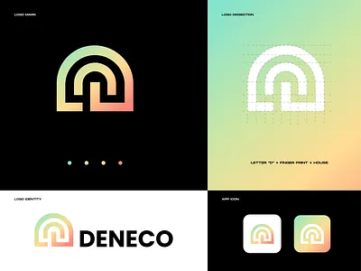 DENECO Branding branding branding and identity design graphic design illustration logo logo design vector