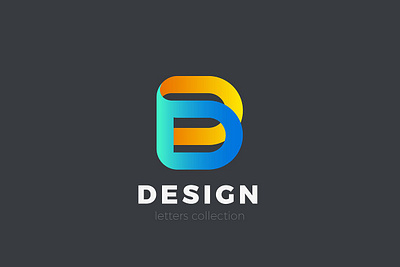 Letter D Logo design 3D 3d 3d letter abstract animation branding concept creative design graphic design illustration letters letters neon light line logo motion graphics neon ui vector