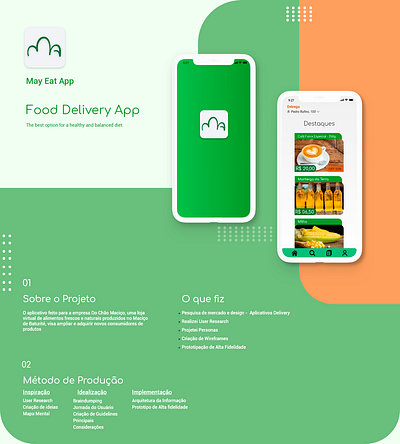 UX/UI Design DeliveryApp branding design graphic design illustration ui ux