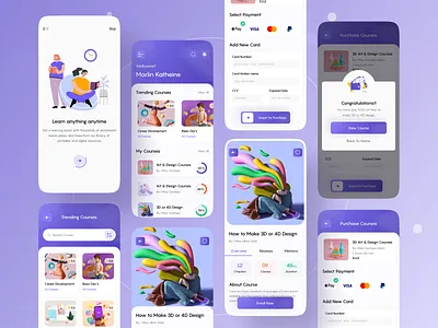 Education App Conceptual Design 2021 2021 trend app business design education education app ios ios app minimalism mobile app product product design school ui uibin ux