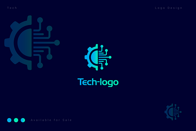 Tech logo branding crypto logo graphic design logo