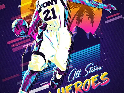 80's Retro Poster Photoshop Action 3d 80s 80s effect 80s effects action animation branding design digital effect graphic design illustration logo manipulation photomanipulation professional realistic retro vintage