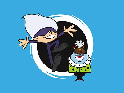 Dexter's Lab + JJK illustration illustrator jjk vector vector illustration