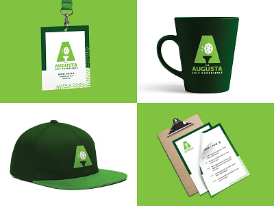 The Augusta Golf Experience logo augusta golf hat logo masters mug