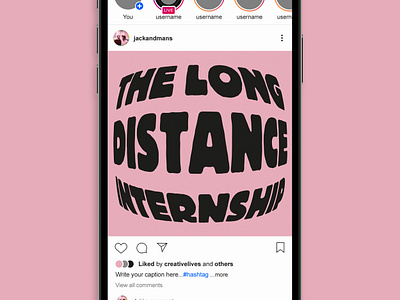 The long distance internship Logo branding color design flat graphic design icon illustration logo logotype