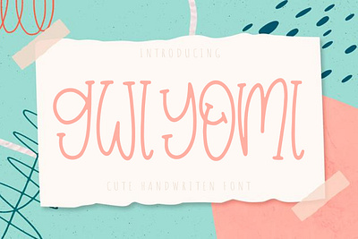 Gwiyomi Cute Font bussines