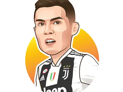 Christiano Ronaldo Illustration christiano ronaldo cr7 graphic design illustration vector art