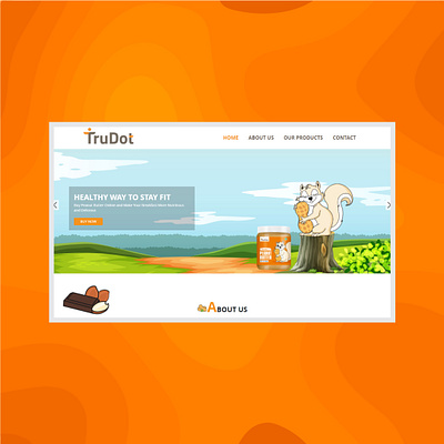 Trudot Website Design adobe creative design development figma illustration website