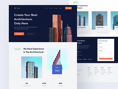 Vokger-Architecture Agency Website