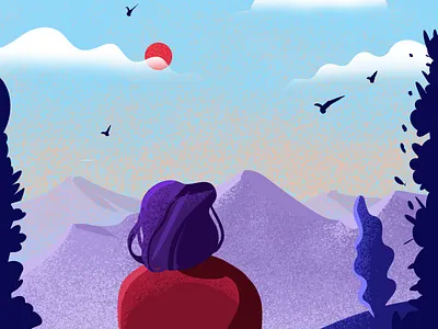 Waiting art design graphic design illustration illustrator web illustration