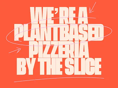 Homeslice – Plantbased Pizzeria brand identity branding branding design design logo logo design typography vector