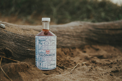 Talonmore Non-alcoholic Spirit brand design brand identity branding branding and identity graphic design logo logo design packaging