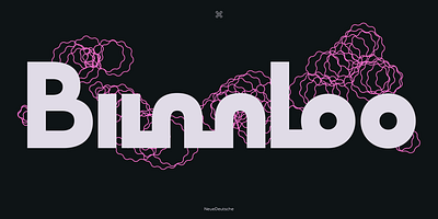 ND Bimbo design font logo type typedesign