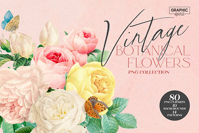 Aesthetic Vintage Flower PNG Clipart aesthetic bouquet clipart design effect floral flower graphic design illustration logo overlays photo photoshop pink png red rose textures vintage watercolor