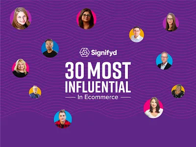 30 Most Influential In Ecommerce booklet branding graphic design layout zoom