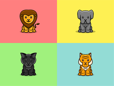 CUTE ANIMALS abstract abstractlogo animals behance cute cuteanimals cutelogo design dribble icon logoawesome logoroom logos logoshift modern