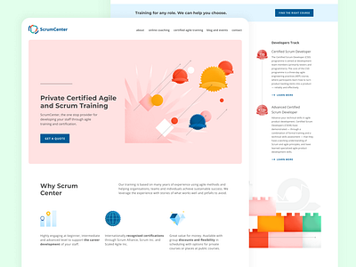 Abstract Scrum Illustrations and Icons abstract agile branding colorful design illustration illustration art scrum simple simple forms texture ui vector web web design