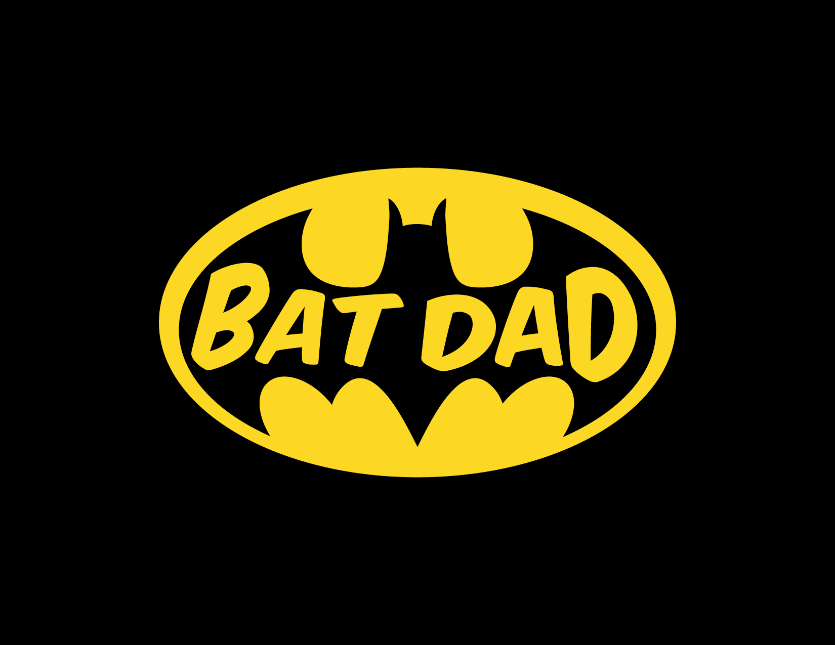 Bat Dad T-Shirt Design adobe illustrator design graphic design illustration logo print design superhero t shirt t shirt design typography vector