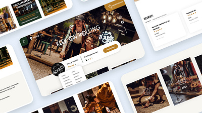 BoulesBitesBar branding graphic design logo ui ux