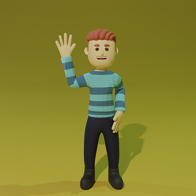 Character 2 3d animation character