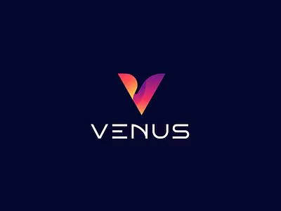 VENUS branding bright color colors logo
