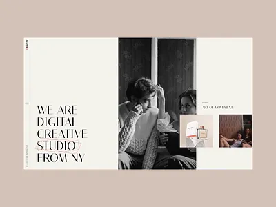 Oráiste clean creative design horizontal modern portfolio scroll theme wordpress