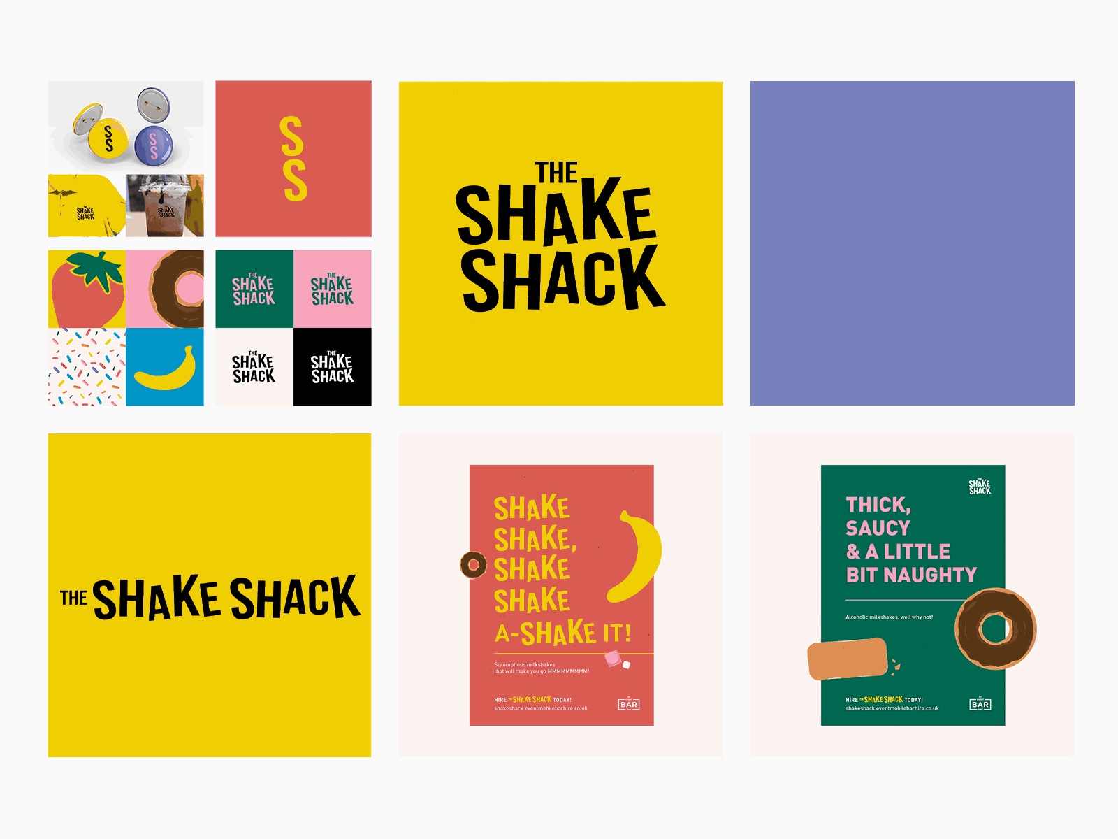 Example of The Shake Shack Visual Identity Concept