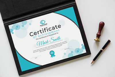 Certificate certificate graphic design