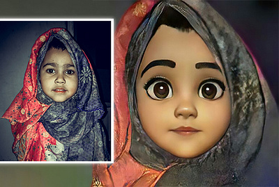3D Portrait Cartoon 3d avatar bashar billah branding cartoon illustration logo ui
